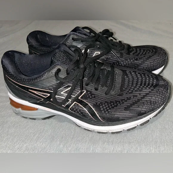 Asics | Shoes | Asics Black And Silver Athletic Shoes | Poshmark display picture 2